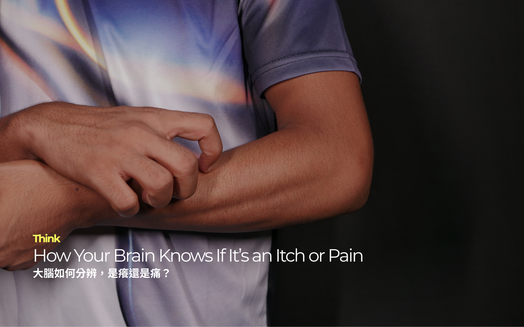 大腦如何分辨，是癢還是痛？How Your Brain Knows If It’s an Itch or Pain